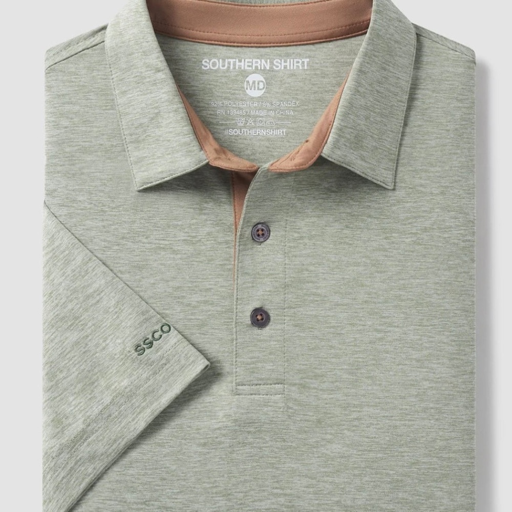 Grayton Heather Polo